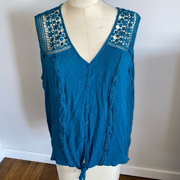 Lane Bryant 22 sleeveless blouse - Picture 1 of 8